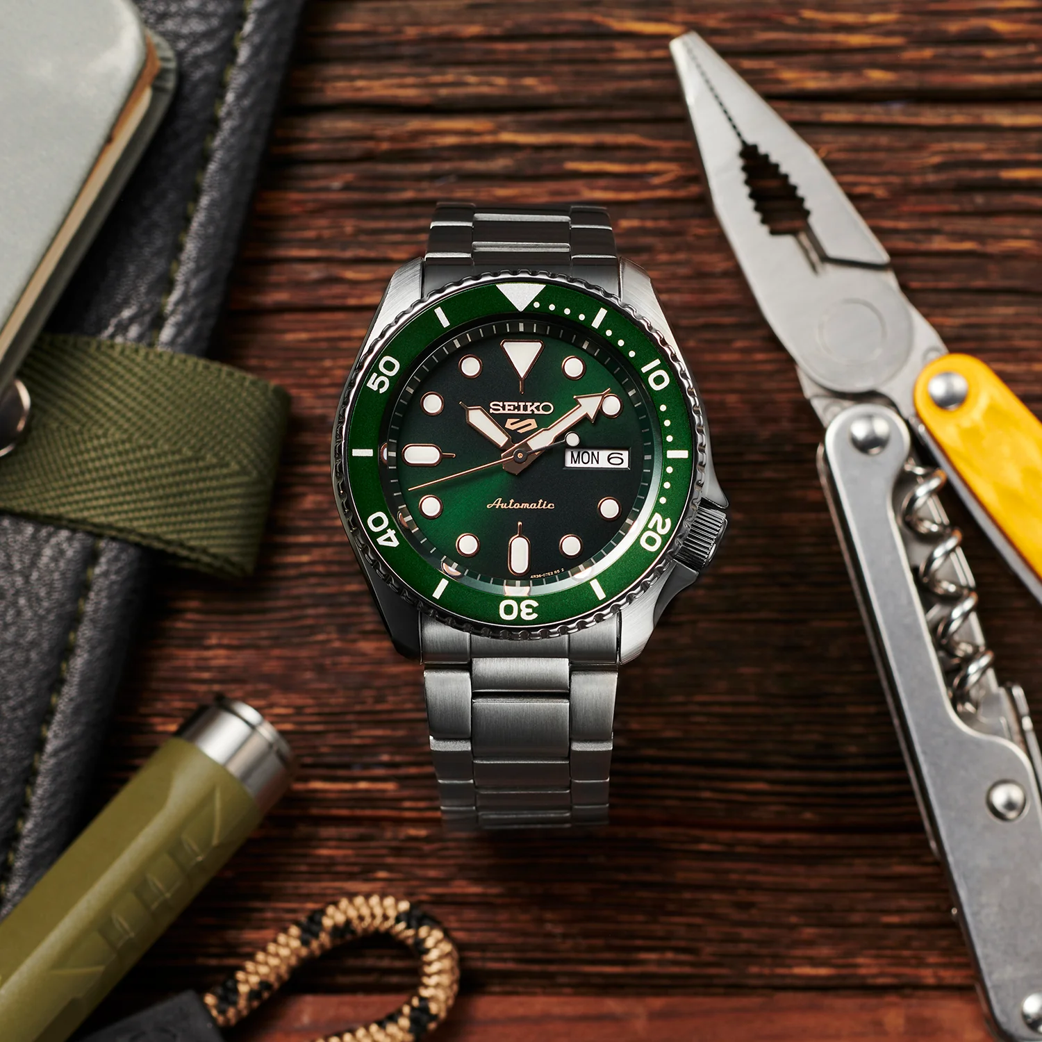 Seiko 5 Sports Automatic Watch - SRPD63K1 - Image 9