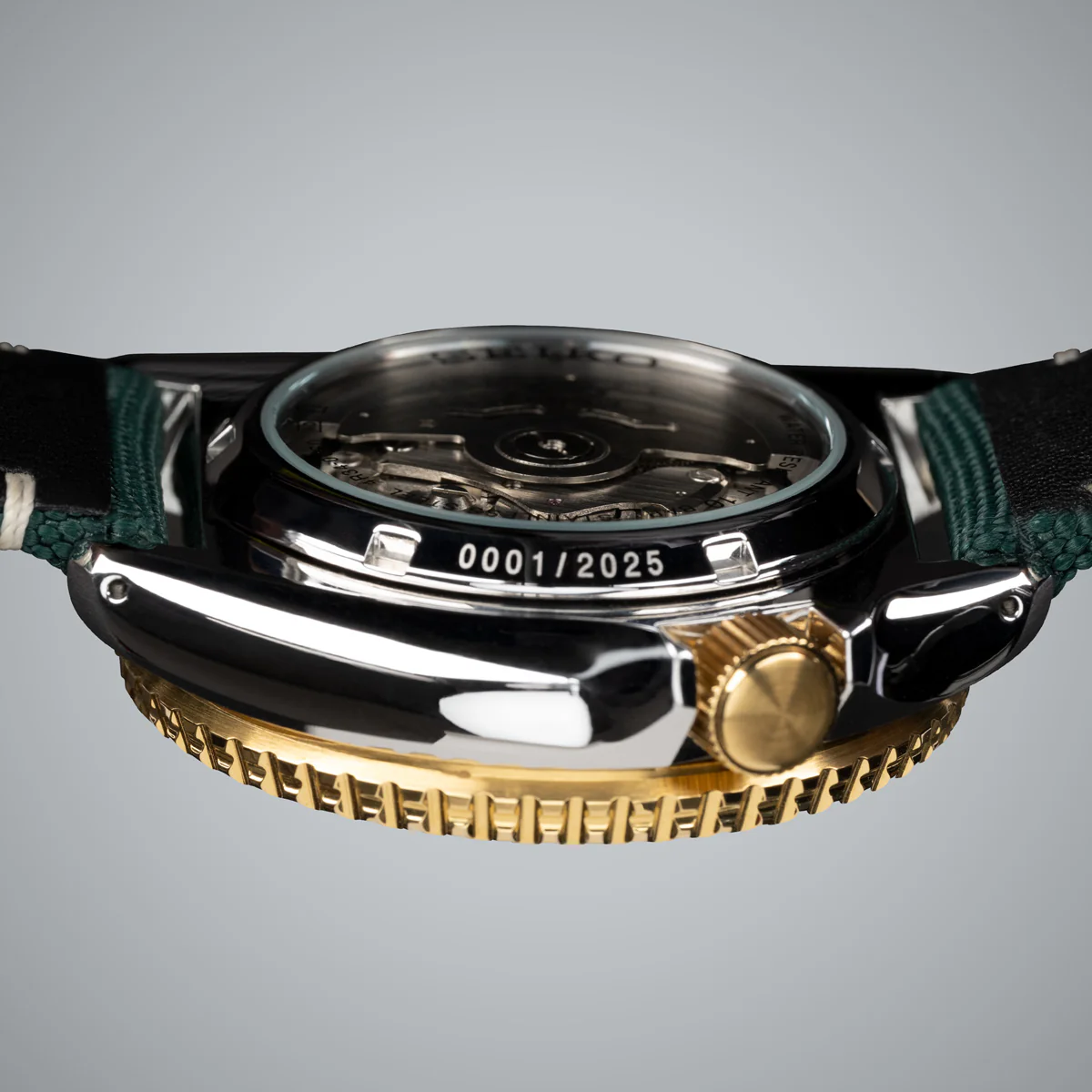 Seiko 5 Sports Forest Green Sunrise - India Limited Edition - SSK050K1 - Image 8