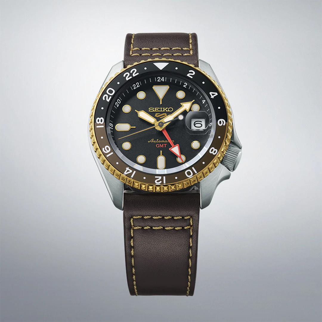 Seiko 5 Sports SKX GMT in Mocha - SSK036K1 - Image 3