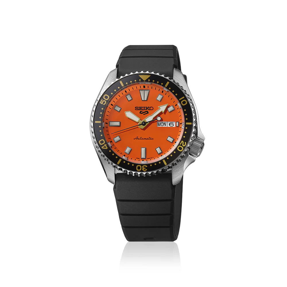 Seiko 5 Sports SKX Redux in Daichi Orange - SRPL89K1 - Image 4