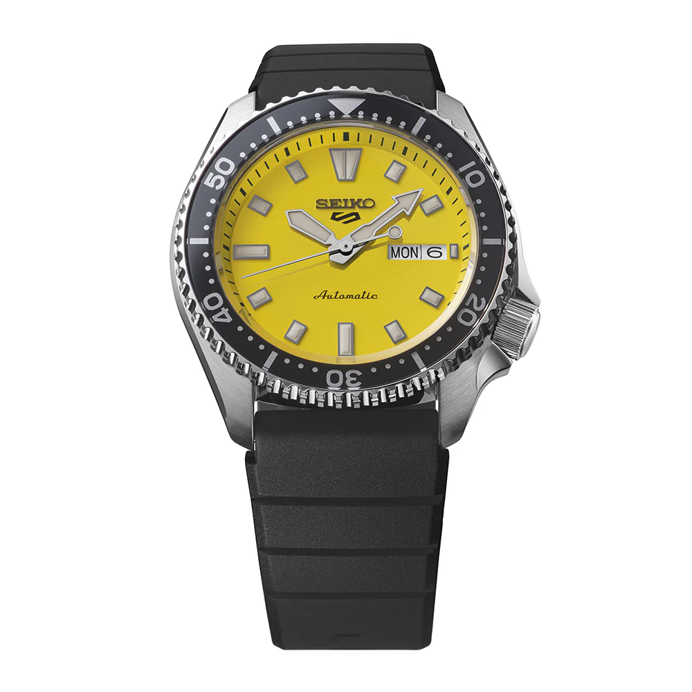 Seiko 5 Sports SKX Redux in Ki-iro Yellow - SRPL87K1 - Image 3
