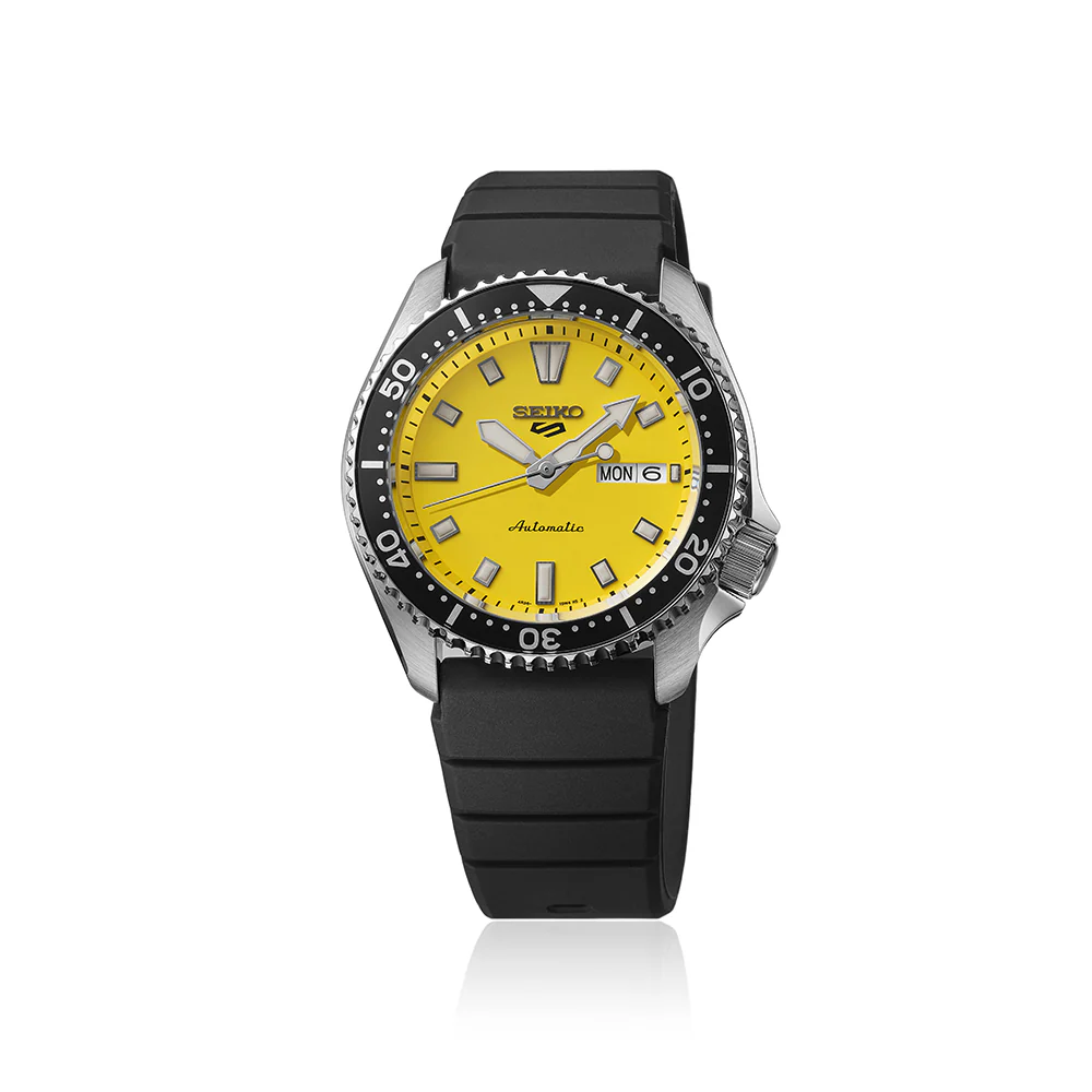 Seiko 5 Sports SKX Redux in Ki-iro Yellow - SRPL87K1 - Image 4