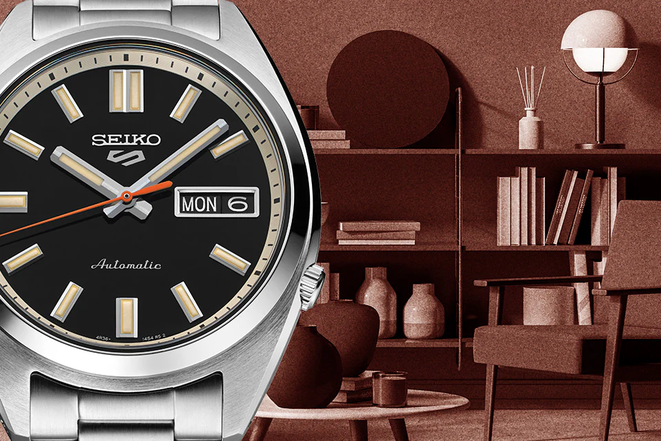 Seiko 5 Sports SNXS ‘Deep black wash’ Classic Sports - SRPK89K1 - Image 4