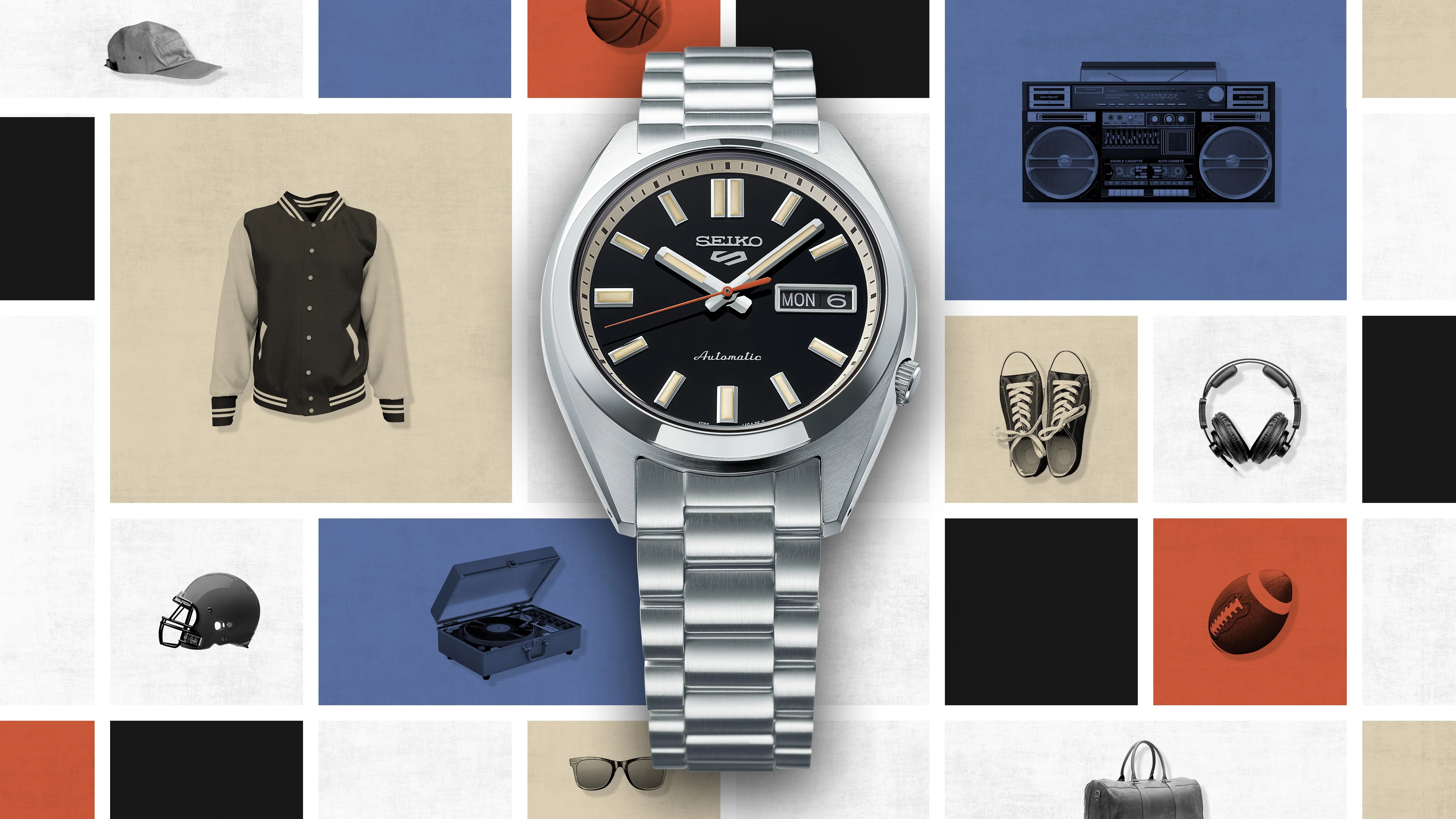 Seiko 5 Sports SNXS ‘Deep black wash’ Classic Sports - SRPK89K1 - Image 5