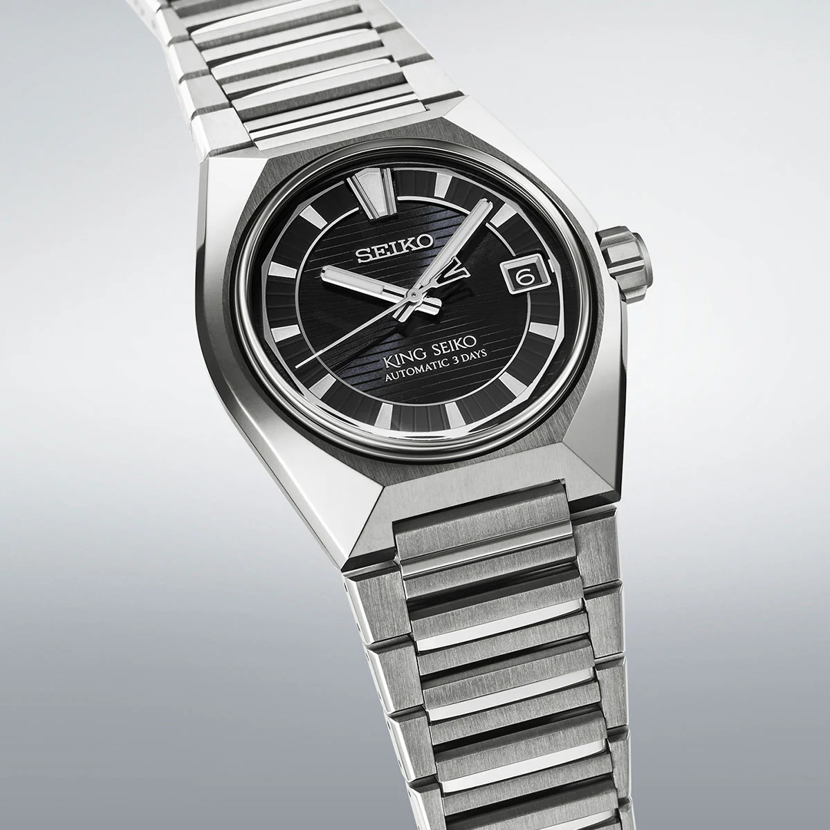 King Seiko Titanium Night Black - HKF003J1 - Image 3
