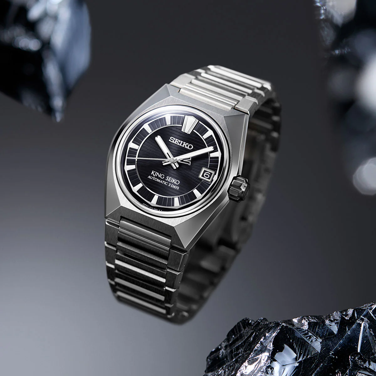 King Seiko Titanium Night Black - HKF003J1 - Image 4