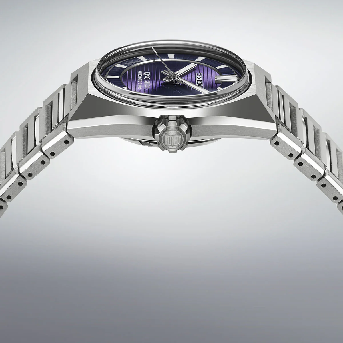 King Seiko Titanium Twilight Violet - HKF001J1 - Image 5