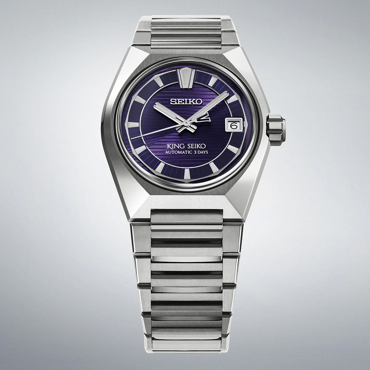 King Seiko Titanium Twilight Violet - HKF001J1 - Image 6