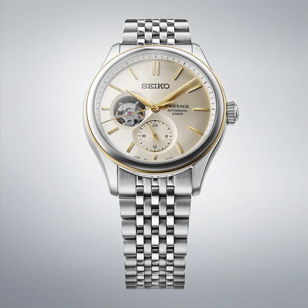 Seiko Presage Classic Series in Delicate Cream Silk - SPB480J1 - Image 3