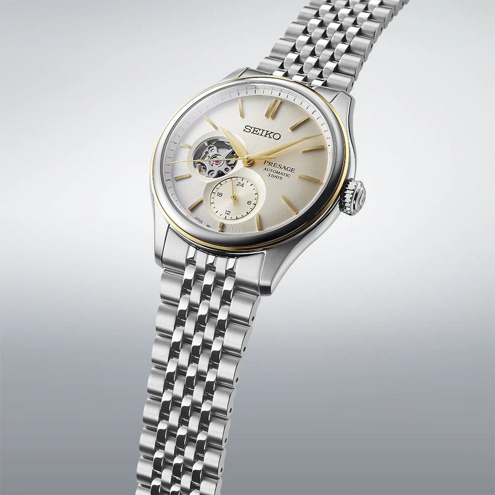 Seiko Presage Classic Series in Delicate Cream Silk - SPB480J1 - Image 4