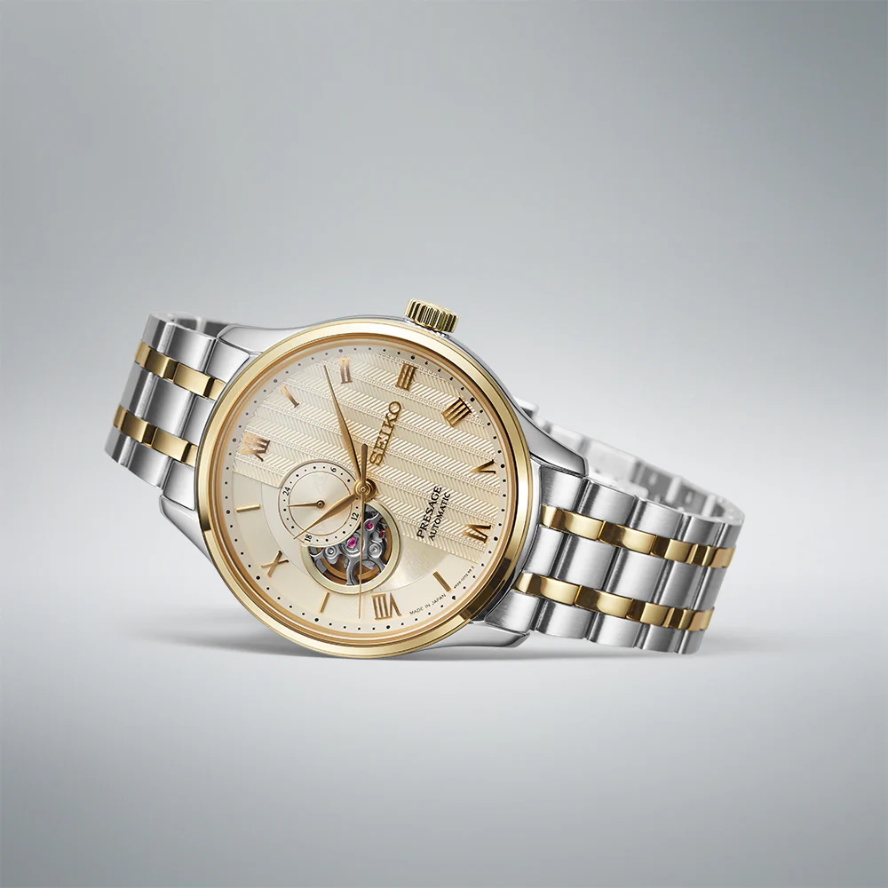 Seiko Presage ‘Japanese Zen Gardens’ in Gold-toned sand - SSA464J1 - Image 3