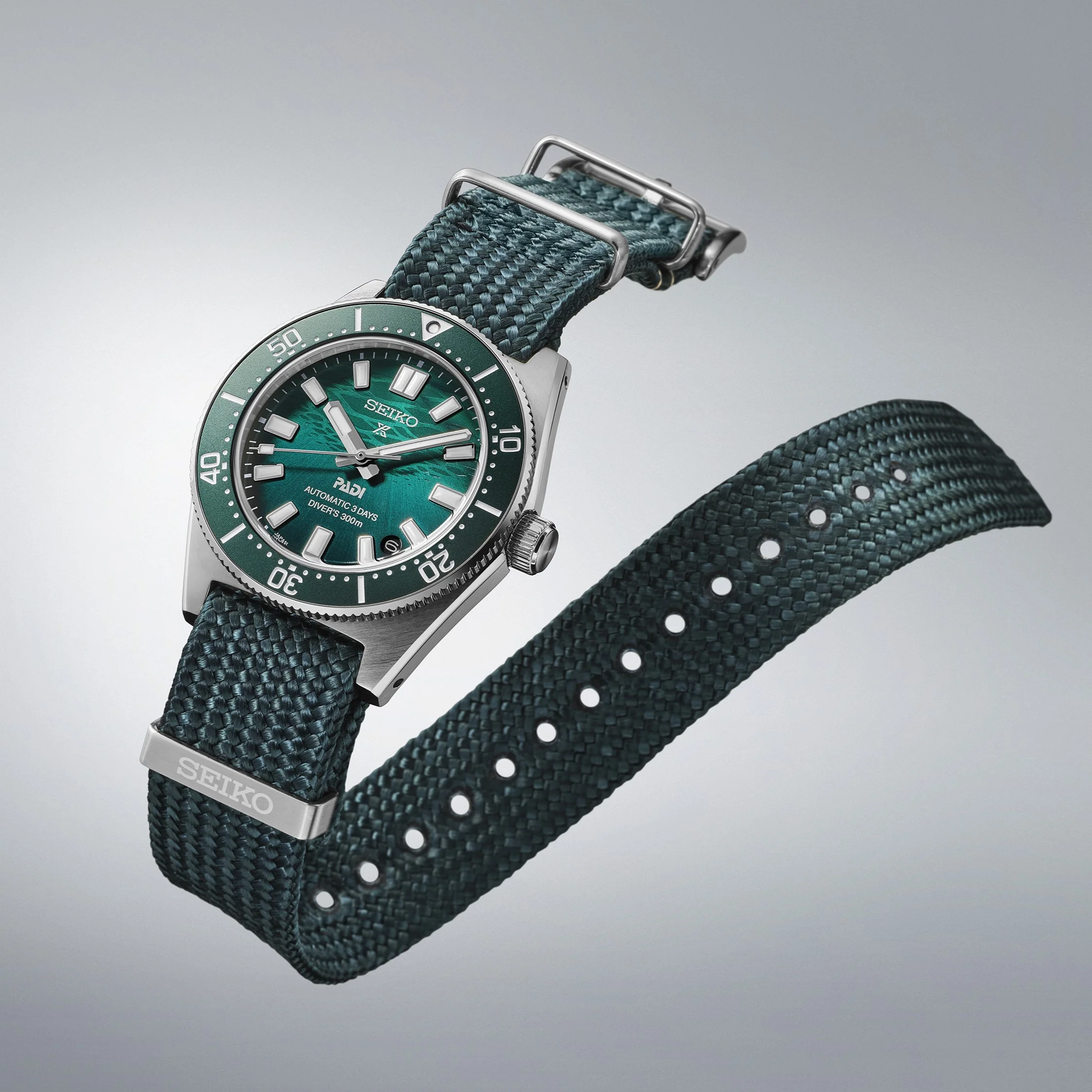 Seiko Prospex 1965 Heritage Diver’s PADI Special Edition in Green - SPB501J1 - Image 5