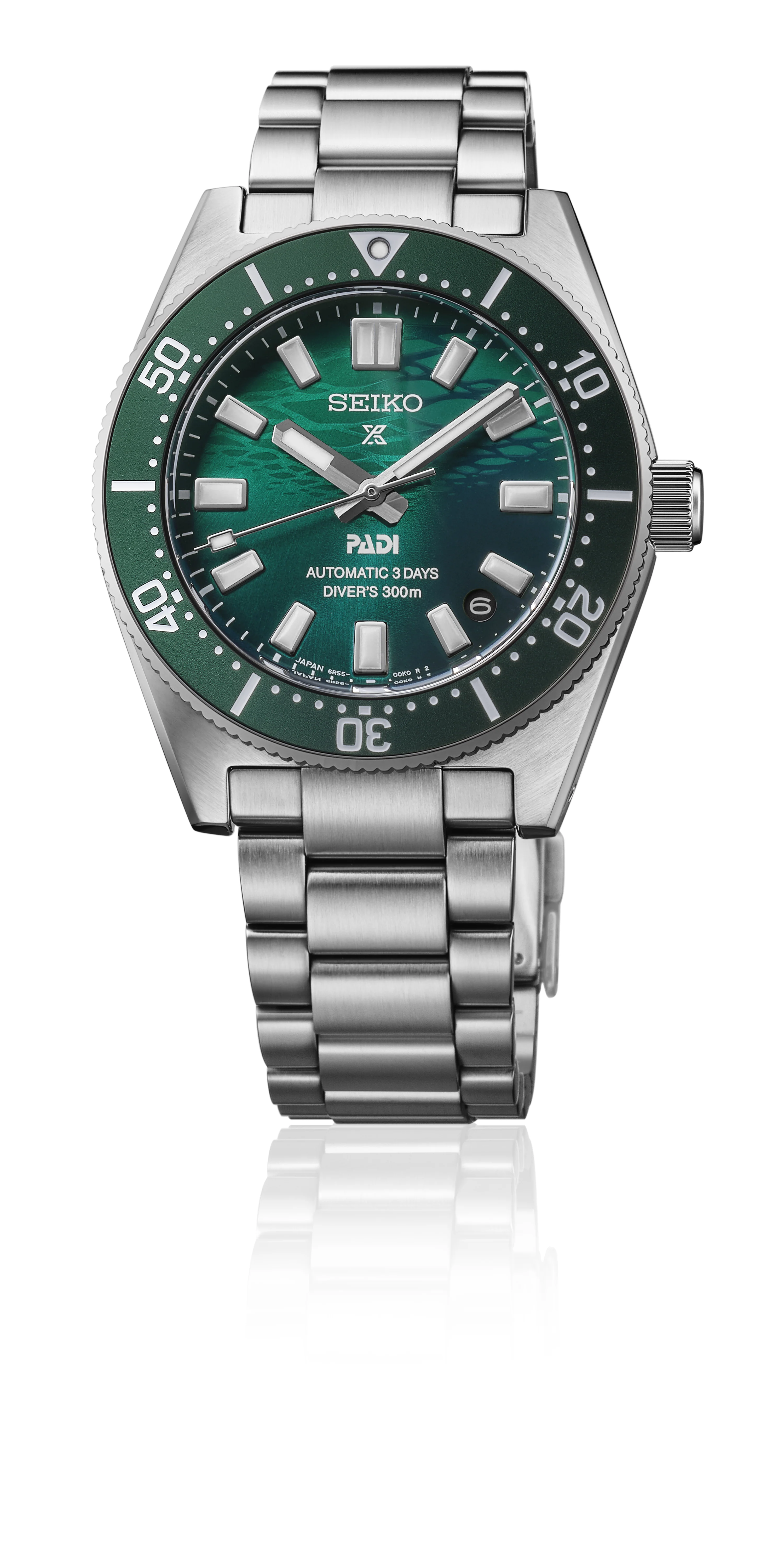 Seiko Prospex 1965 Heritage Diver’s PADI Special Edition in Green - SPB501J1 - Image 7