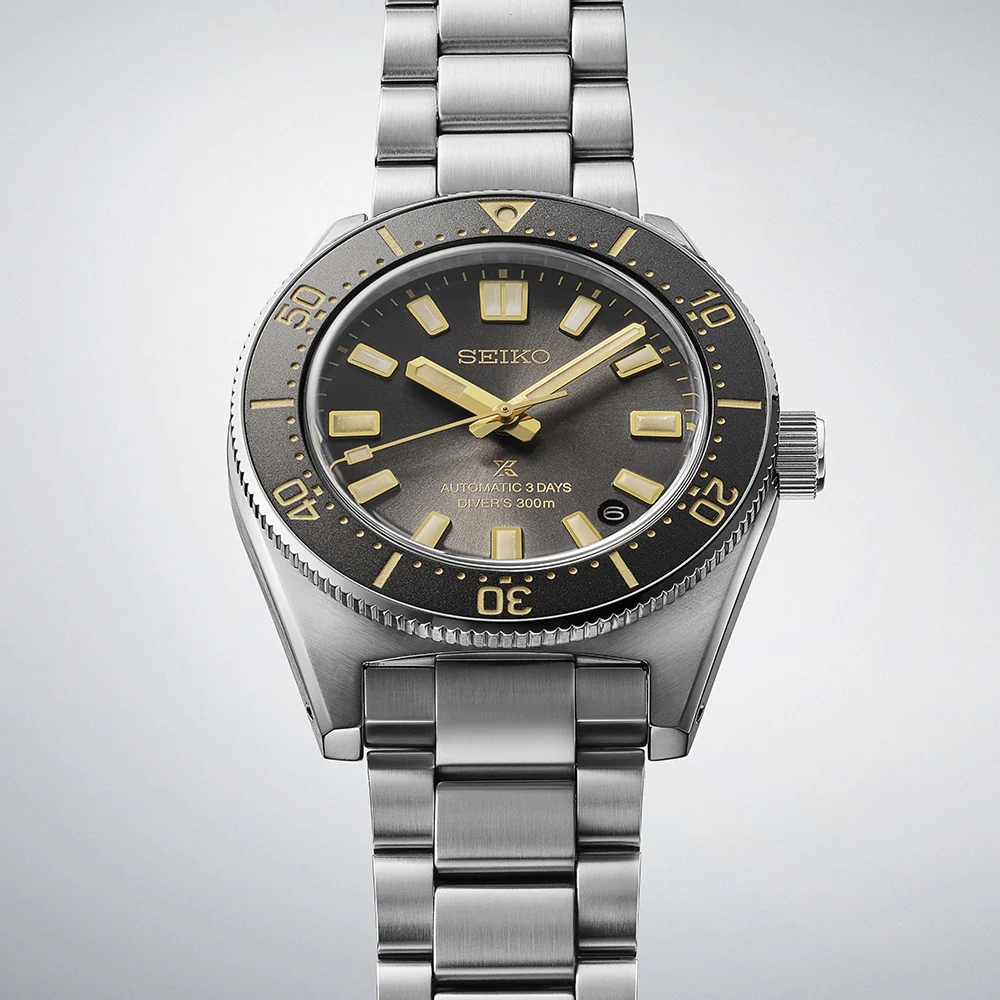 Prospex 1965 Revival Diver’s 3-day 300m in Tide Grey – 100th Anniversary of Seiko Special Edition - SPB455J1 - Image 3