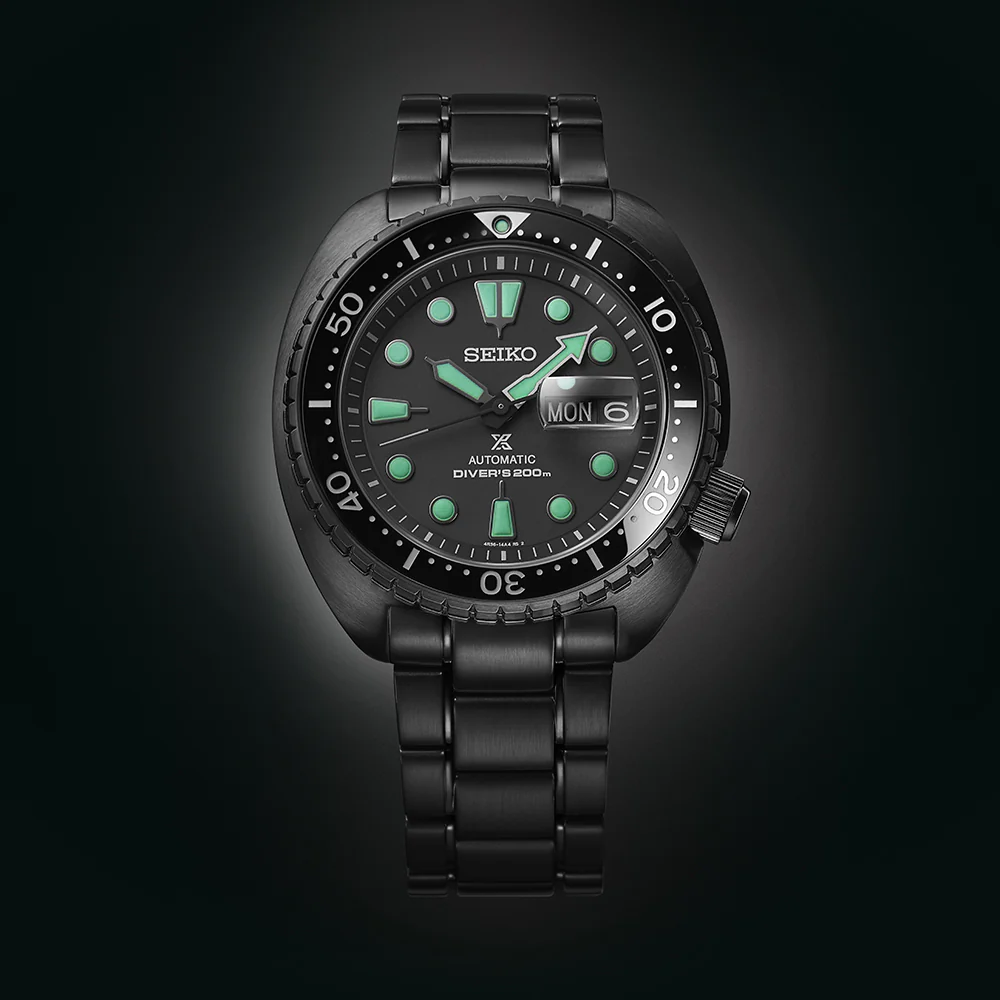 Prospex ‘Black Series Turtle Diver’s watch  - SRPK43K1 - Image 4