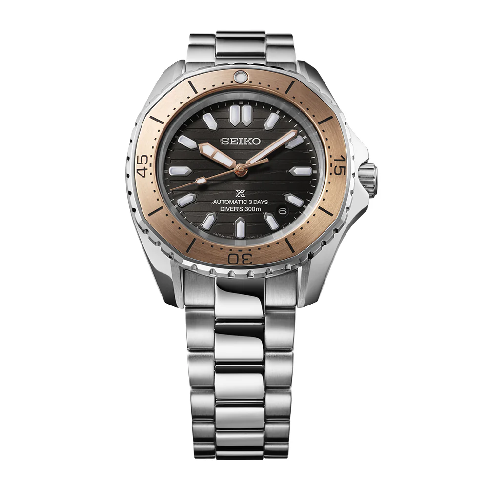 Seiko Prospex Diver’s Watch – Polygonal in Ocean grey & bronze tone - SPB485J1 - Image 3