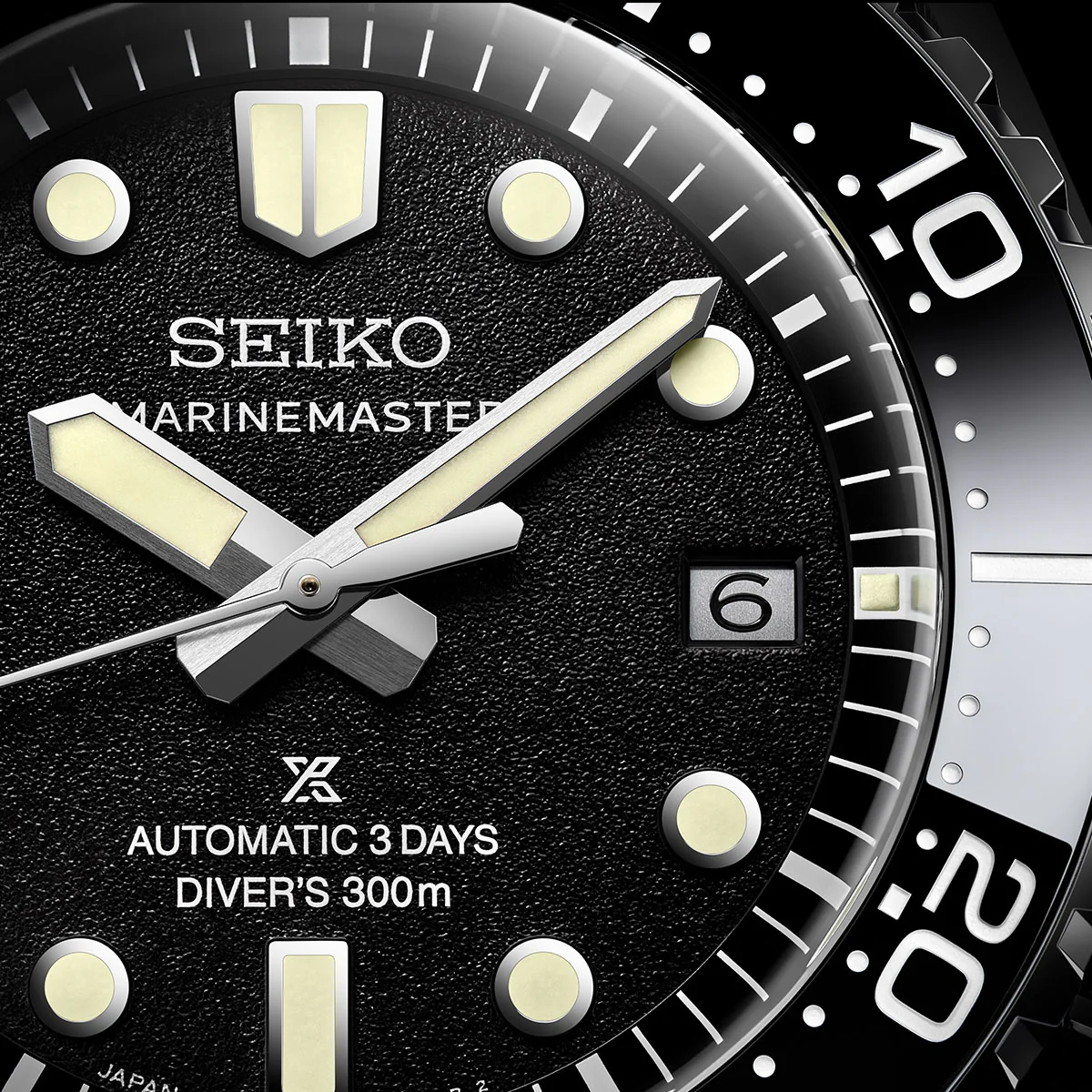 Prospex ‘Marinemaster’ 1968 Heritage Reinterpretation in Satin Black - HBF001J1 - Image 6