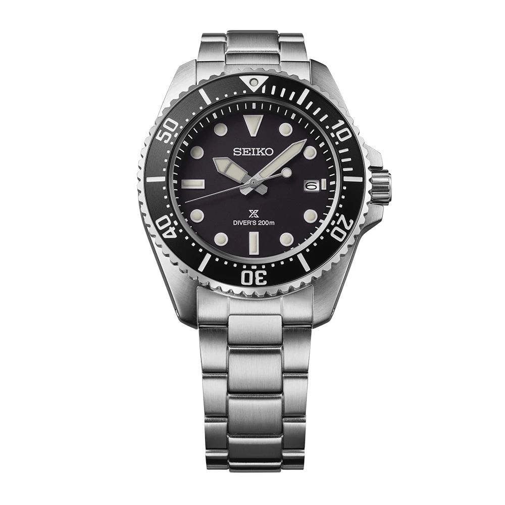 Seiko Prospex Solar Diver’s in Black - SNE597P1 - Image 2