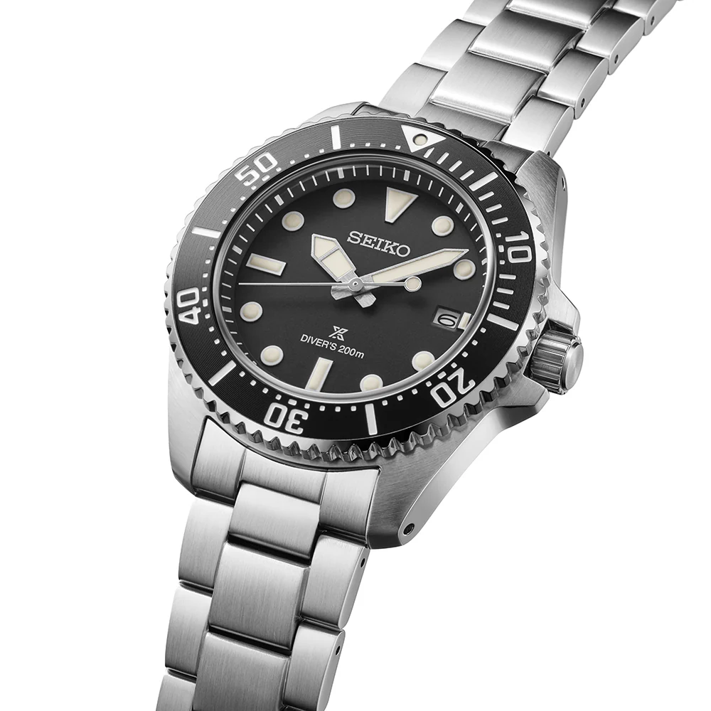 Seiko Prospex Solar Diver’s in Black - SNE597P1 - Image 3