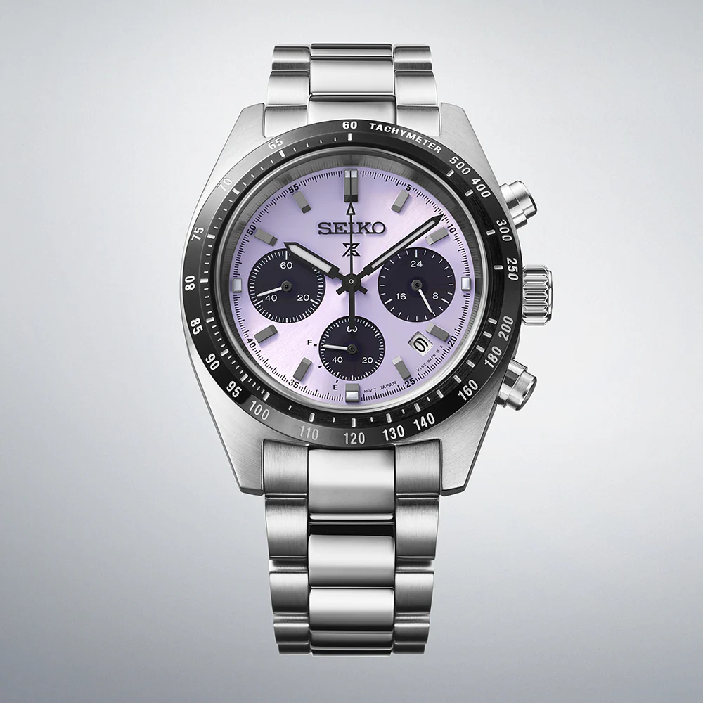 Seiko Prospex Speedtimer 2025 Tokyo World Athletics Championships Limited Edition in Edo Purple SSC955 Men’s & Ladies watch - SSC955P1 - Image 3