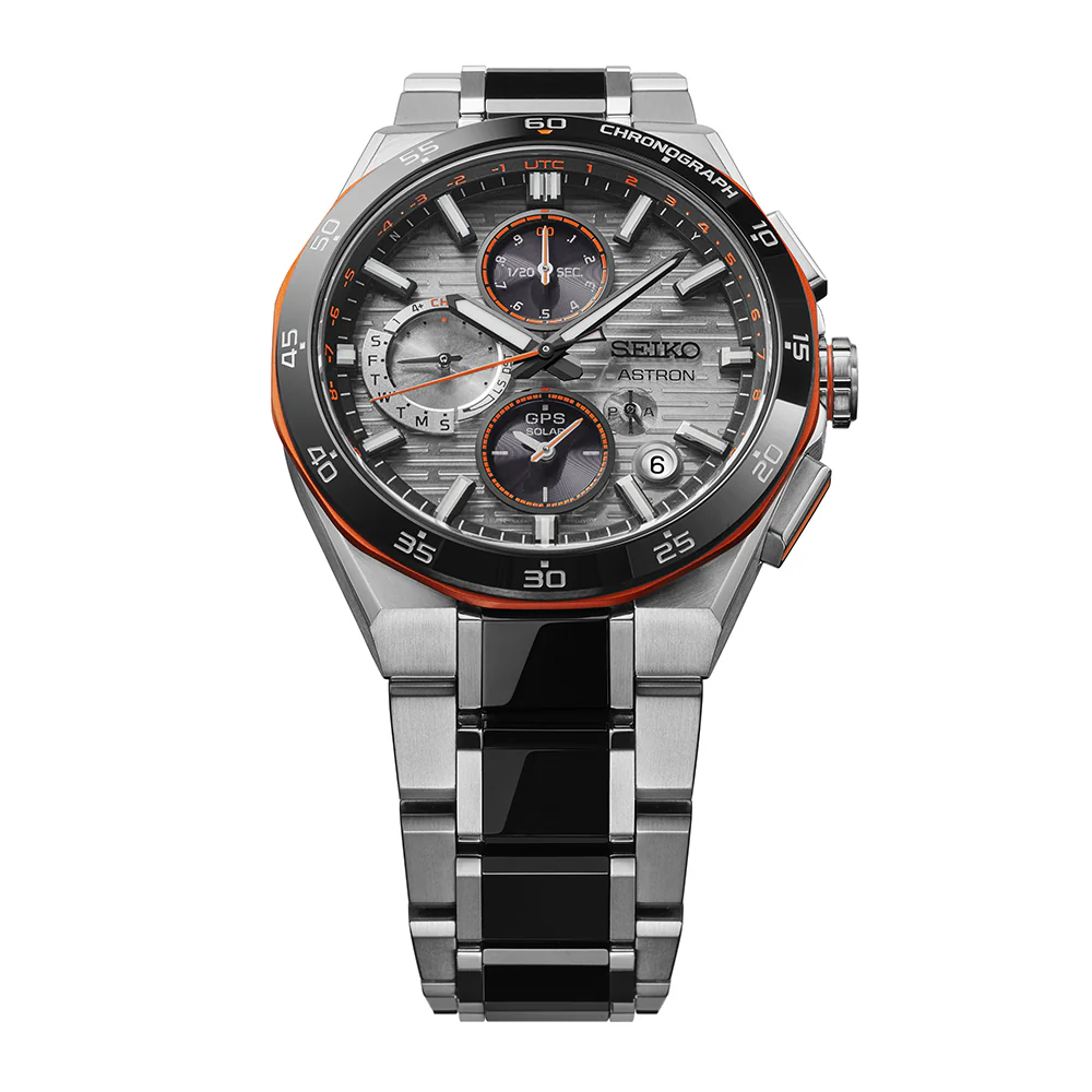 Seiko Astron Future Innovation – Orange Accent GPS Solar Limited Edition - SSH183J1 - Image 3