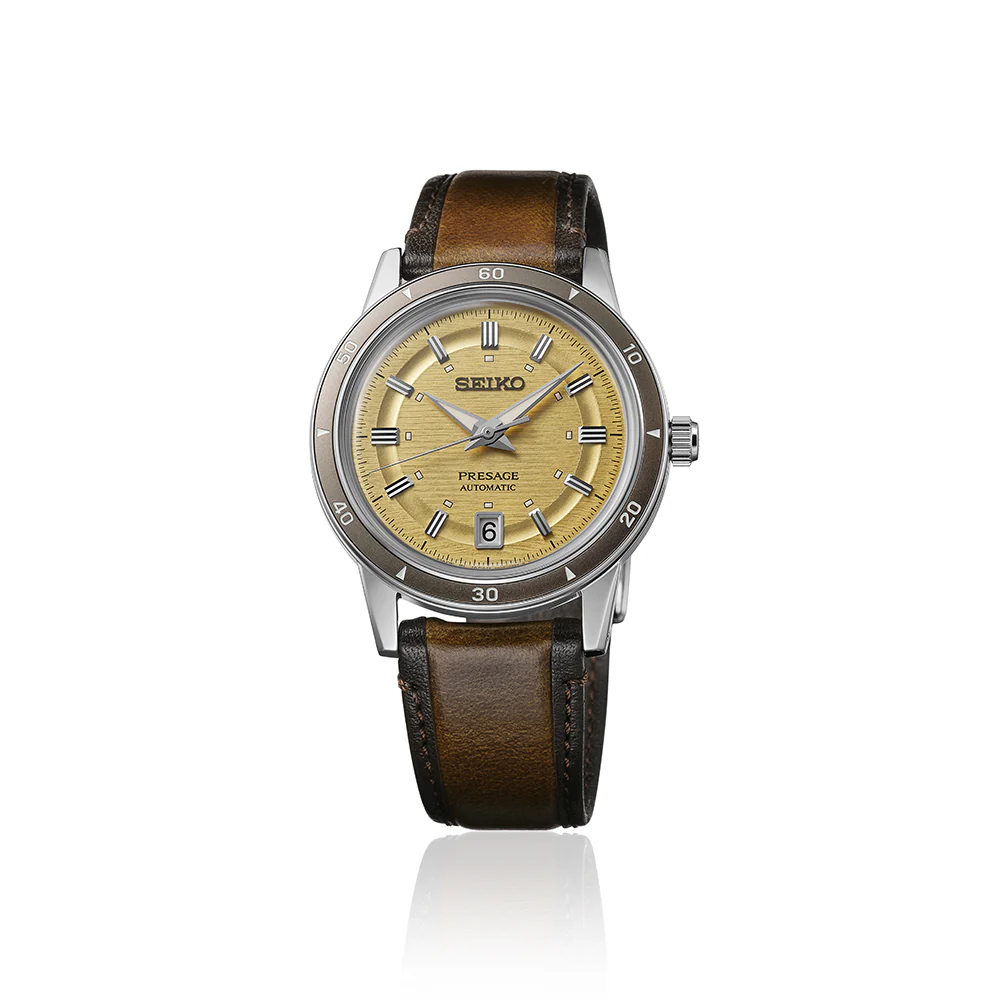Seiko Presage Style 60's in Golden Yellow - SRPL75J1 - Image 5
