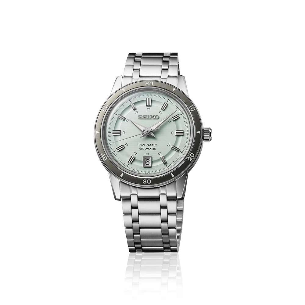Seiko Presage Style 60's in Ice Green - SRPL71J1 - Image 4