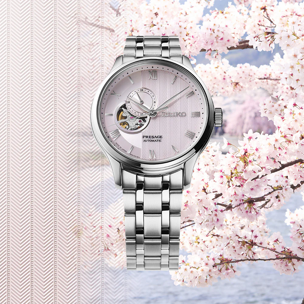 Seiko Presage Zen Garden – Kyoto Cherry Blossom - SSA465J1 - Image 2