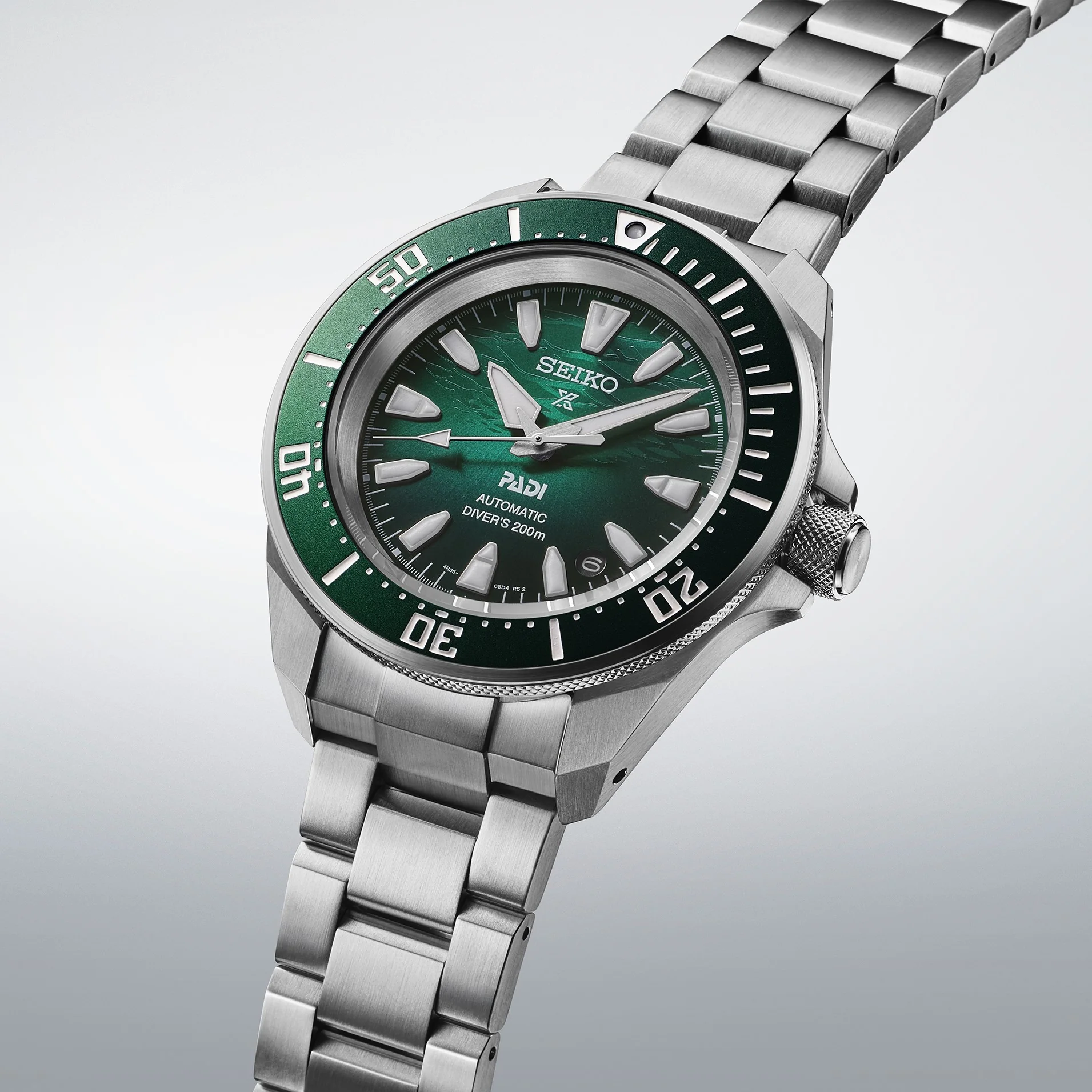 Seiko Prospex PADI 60th Anniversary 4R Compact Mechanical Diver’s Watch in Underwater - SRPL53K1 - Image 2