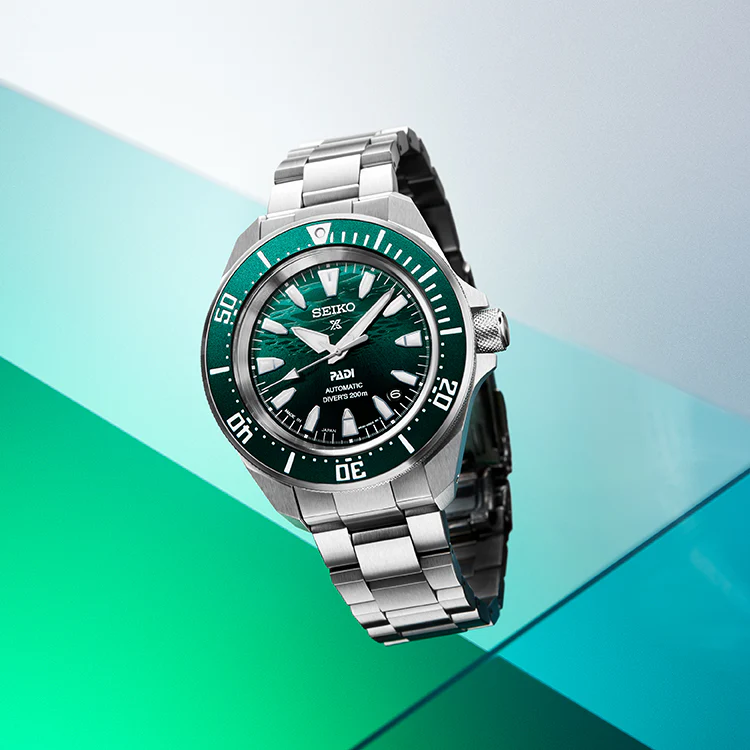 Seiko Prospex PADI 60th Anniversary 4R Compact Mechanical Diver’s Watch in Underwater - SRPL53K1 - Image 4