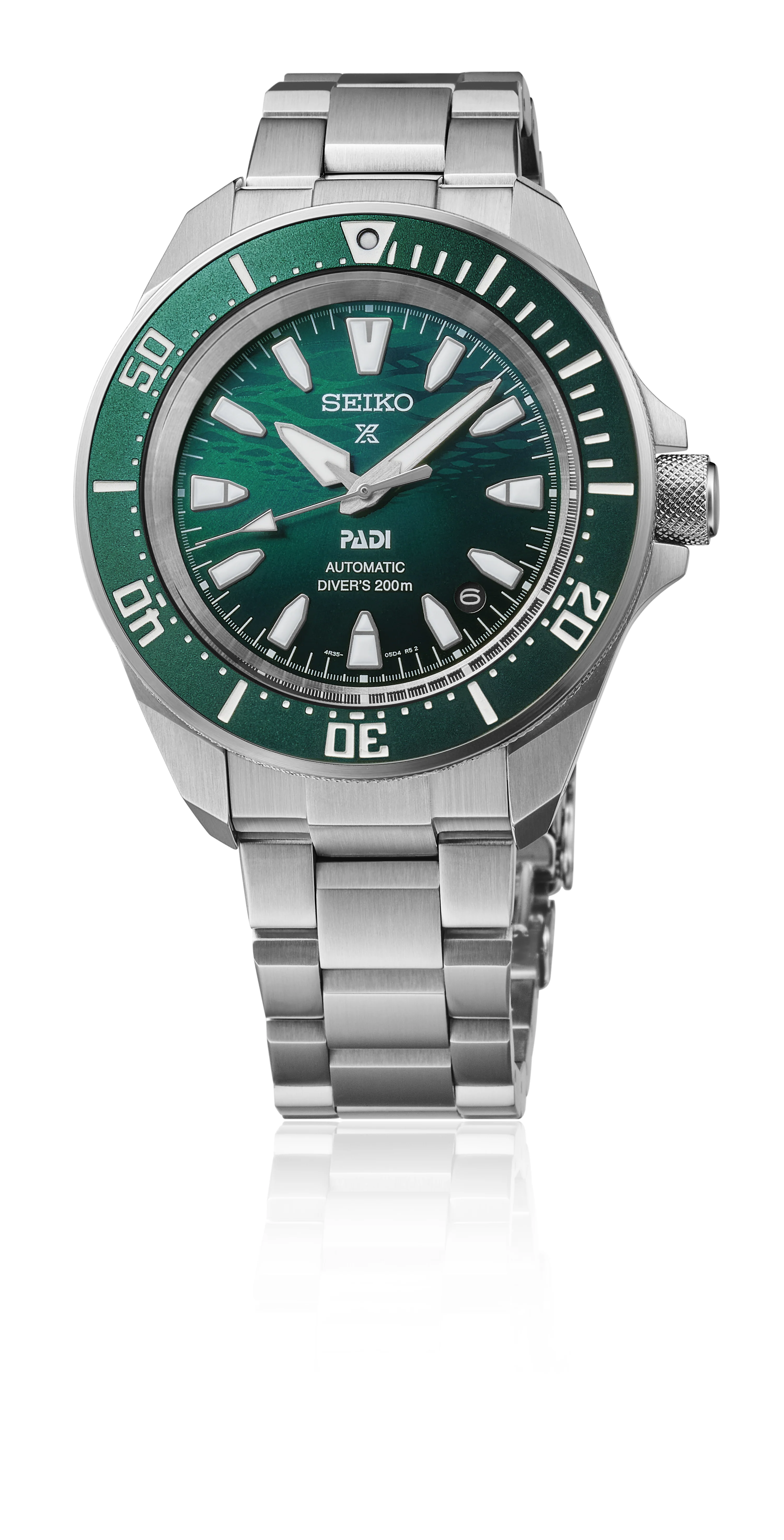 Seiko Prospex PADI 60th Anniversary 4R Compact Mechanical Diver’s Watch in Underwater - SRPL53K1 - Image 6